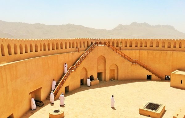 Oman Fotografie "Fort Nizwa" 30 x 20 cm
